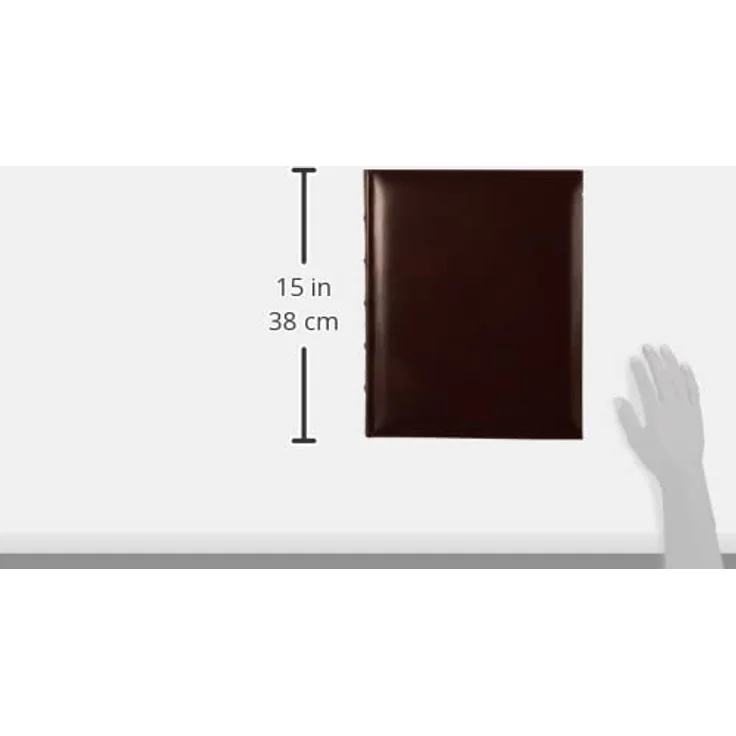 walther design FA-373-R Buchalbum Classic, rot, 30x37 cm – Bild 3