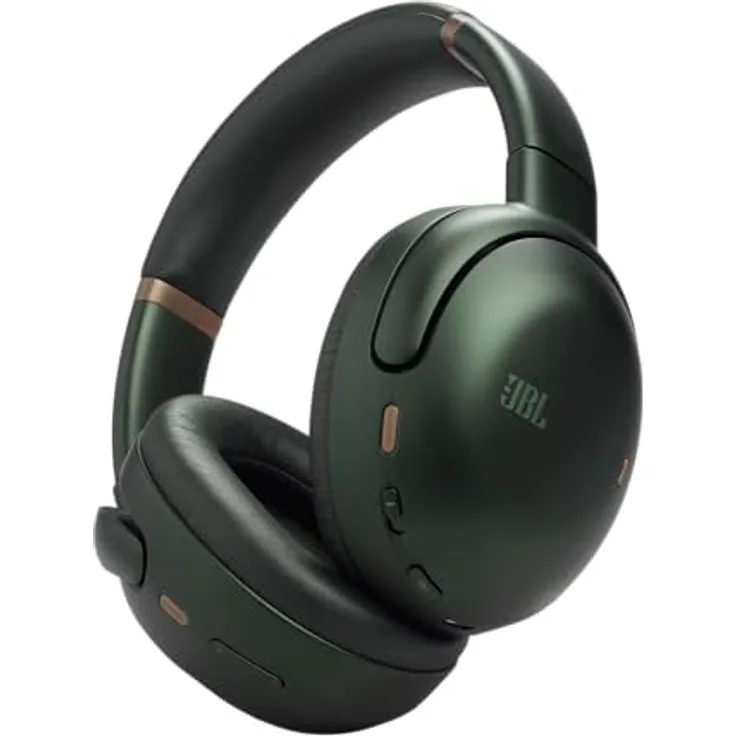 JBL Tour One M3, Over-ear Bluetooth-Kopfhörer mit Hi-Res-Audio, adaptivem Noise-Cancelling und 70 Stunden Akkulaufzeit, grün