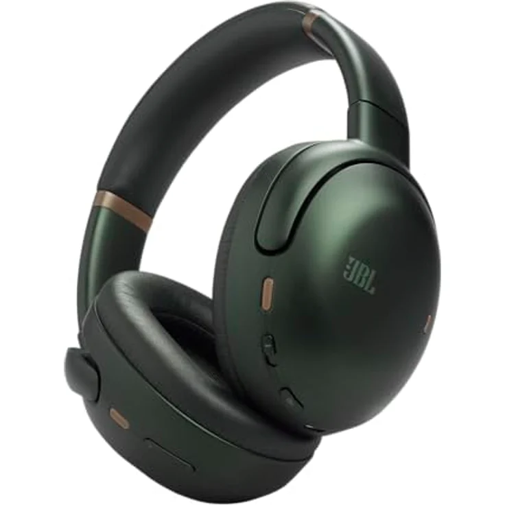 JBL Tour One M3, Over-ear Bluetooth-Kopfhörer mit Hi-Res-Audio, adaptivem Noise-Cancelling und 70 Stunden Akkulaufzeit, grün – Bild 1