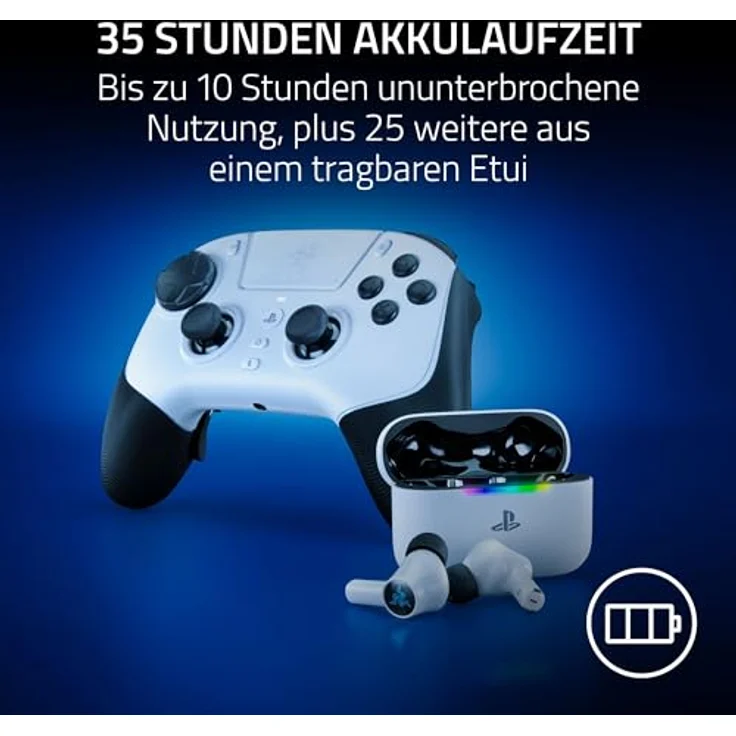 RAZER Hammerhead V3 X, In-ear Wireless Gaming Earbuds mit Bluetooth für PS5, weiß – Bild 4