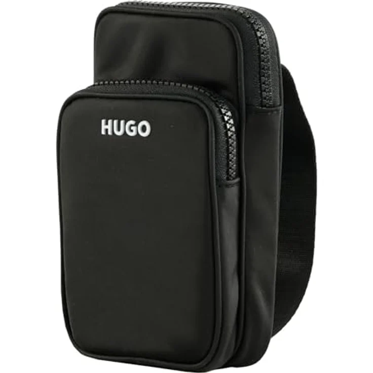 Hugo Bel Handytasche 10 cm, schwarz, 100% Polyester, 10 cm x 4 cm x 17 cm – Bild 2