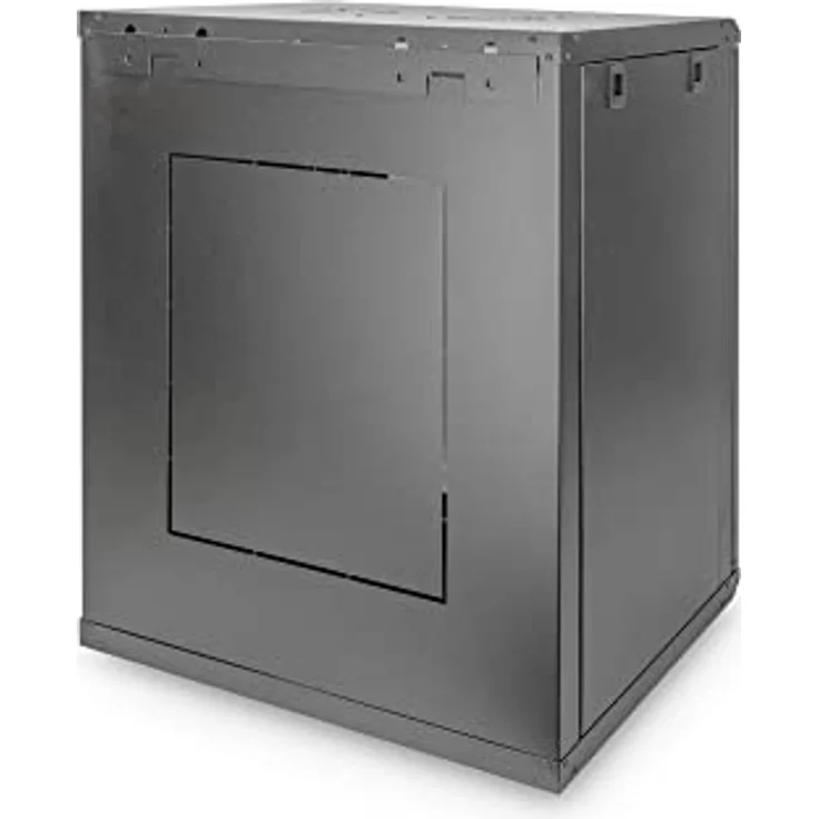 DIGITUS 19'' 16HE Wandgehäuse Dynamic Basic Serie 816x600x450 mm Schwarz Netzwerkschrank - Preisvergleich – Bild 3