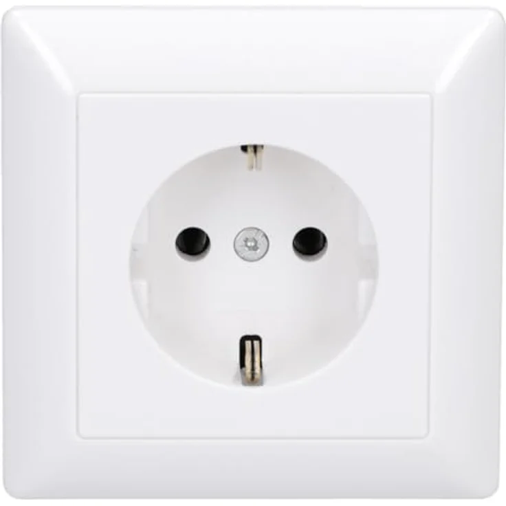 Jung 1520 WW Schuko Steckdose 16 A 250 V Serie AS 500 alpinweiß 250 V – Bild 2