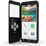 Emporia SMART.6lite, Smartphone, 5,5-Zoll-Display, 6 GB RAM, 128 GB ROM, Android 13, 13+2+0,2 MP Dreifach-Hauptkamera, 8 MP Selfie Kamera, Schwarz, Ohne Vertrag