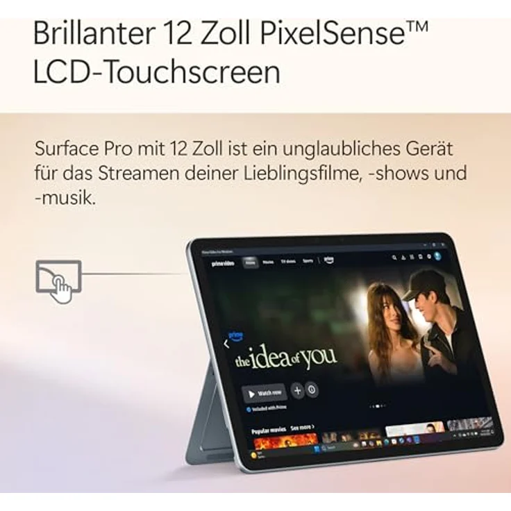 Microsoft Surface Pro Copilot+ PC, 12” LCD Touchscreen, Snapdragon® X Plus, 16GB RAM, 512GB SSD, Neuestes Modell 1. Edition, Ozean – Bild 4