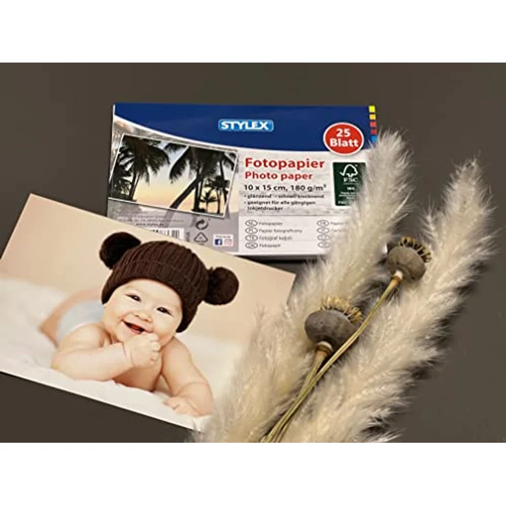 Stylex Fotopapier 10x15 cm,180g,25 Blatt, FSC40833 – Bild 4