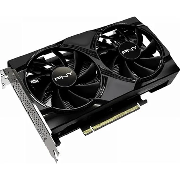 PNY GeForce RTX5050 8 GB GDDR6 Grafikkarte, Dual-Lüfter, 2317 MHz, PCIe, HDMI, DisplayPort – Bild 3