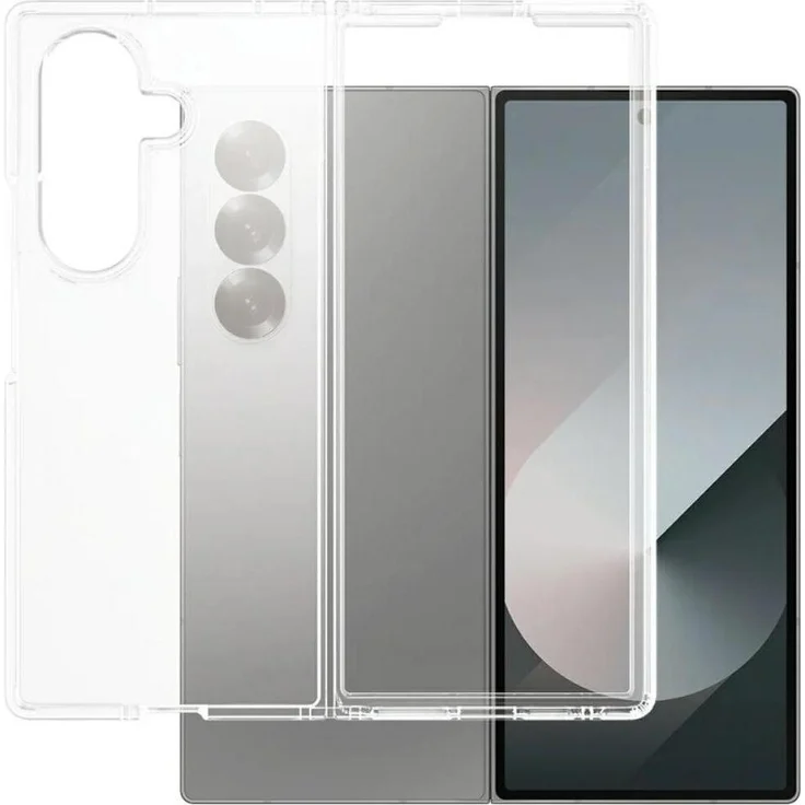PanzerGlass CARE by Flagship Case Urban Combat, Smartphone Hülle für Samsung Galaxy Z Fold7, transparenter klarer Rahmen, leichter Schutz gegen Stöße und Kratzer