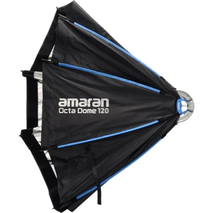 Amaran Octa Dome 120, große achteckige Bowens Mount Softbox für weiches Licht, kompatibel mit Leuchten bis 600 Watt – Bild 2