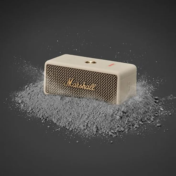 Marshall Emberton III Tragbarer Stereo-Lautsprecher Cremefarben 20 W, 360°-Sound, bis zu 32 Stunden Akkulaufzeit, IP67 wasser- und staubfest – Bild 11