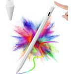 Stift für iPad 2018-2022, Schnelllade Eingabestifte Apple Pencil mit Neigung & Palm Rejection, Magnetic iPad Stift Kompatibel mit iPad Air 3/4/5, iPad Mini 5/6, iPad 6-10 Gen, iPad Pro 11/12.9"