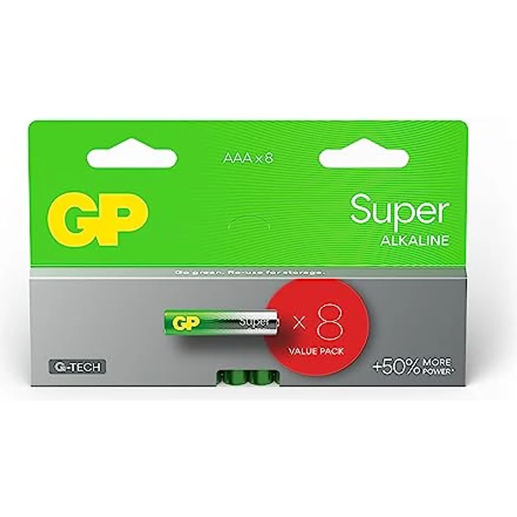 AAA Batterie GP Alkaline Super 1,5V 8 Stück – Bild 5
