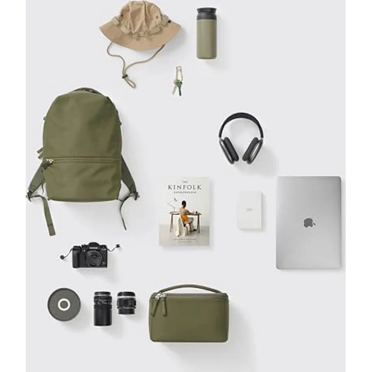 Urth Arkose 20L Backpack mit Kameraeinsatz, praktische Kameratasche für Fotografie, Grün – Bild 10