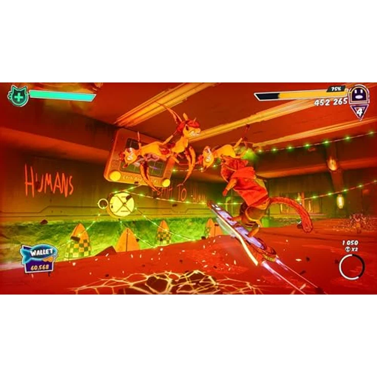 Wired Productions GORI: Cuddly Carnage - PS5, katzenbasiertes Actionspiel mit rasanten Kämpfen und humorvollem Skript – Bild 3