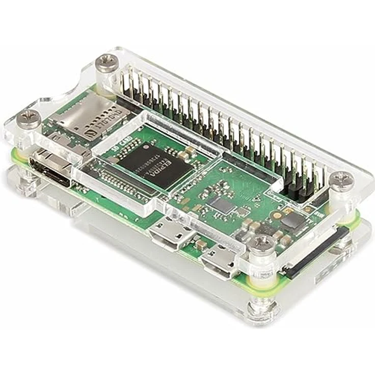 Joy-IT rb-case Makercase RP-Zero SBC-Gehaeuse Passend Fuer (Entwicklungskits): Raspberry Pi Acrylglas klar, rb-case-zero – Bild 2