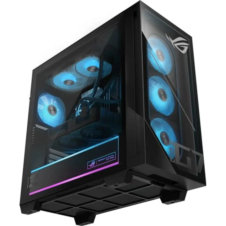 ASUS ROG G700, Komplettsystem mit Intel Core Ultra 7, 32 GB DDR5 RAM, 1 TB SSD, NVIDIA GeForce RTX 5060 Ti, Schwarz – Bild 4