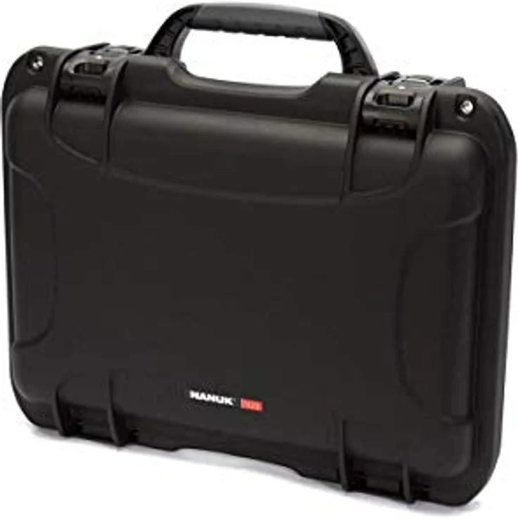 Nanuk Kunststoffkoffer 923, robuster Fotokoffer, wasser- und staubdicht, mit TSA-Verriegelungsschlössern, Schwarz, 16.70 l – Bild 2