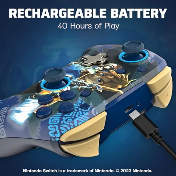 PDP REMATCH GLOW Wireless Controller Link Hero Nintendo Switch – Bild 4