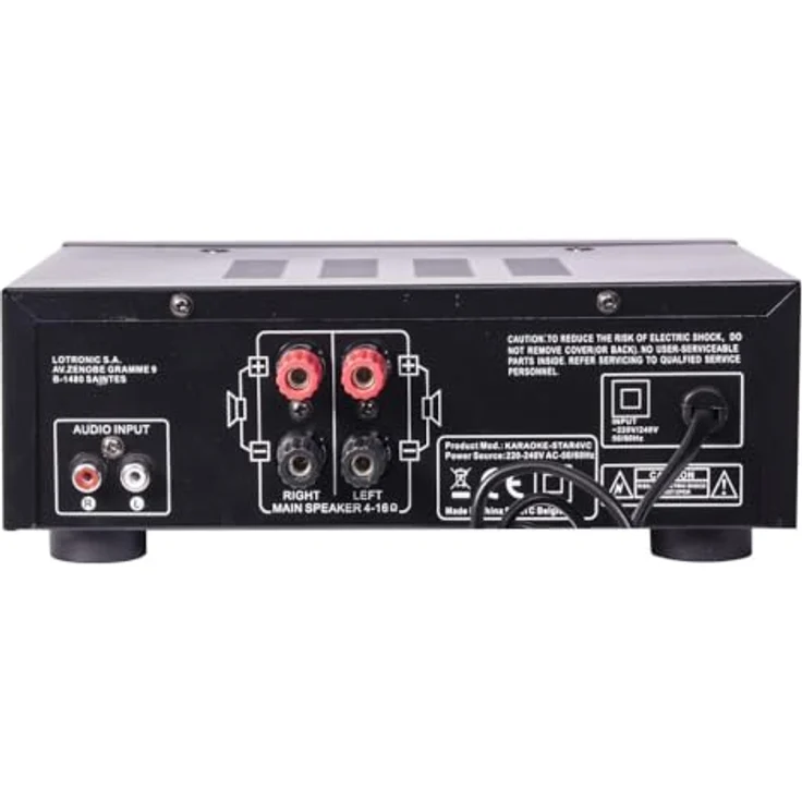 Ltc 10-7026 All-in-1 Karaoke Set 2 x 75W mit Bluetooth – Bild 4