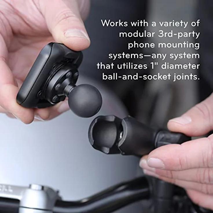 Peak Design Motorcycle Mount, Smartphone Halterung mit ultrastraker magnetisch-mechanischer Befestigung, Schwarz – Bild 5