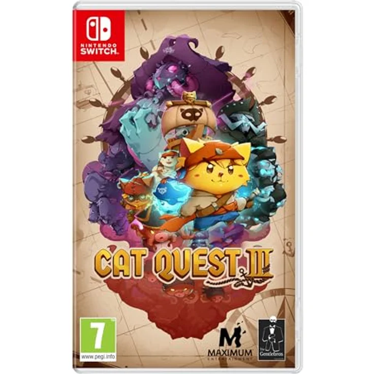 Maximum Entertainment Cat Quest III (Nintendo Switch) - Action-RPG Abenteuer mit lokalem Koop-Modus, inkl. Bonusinhalte – Bild 1