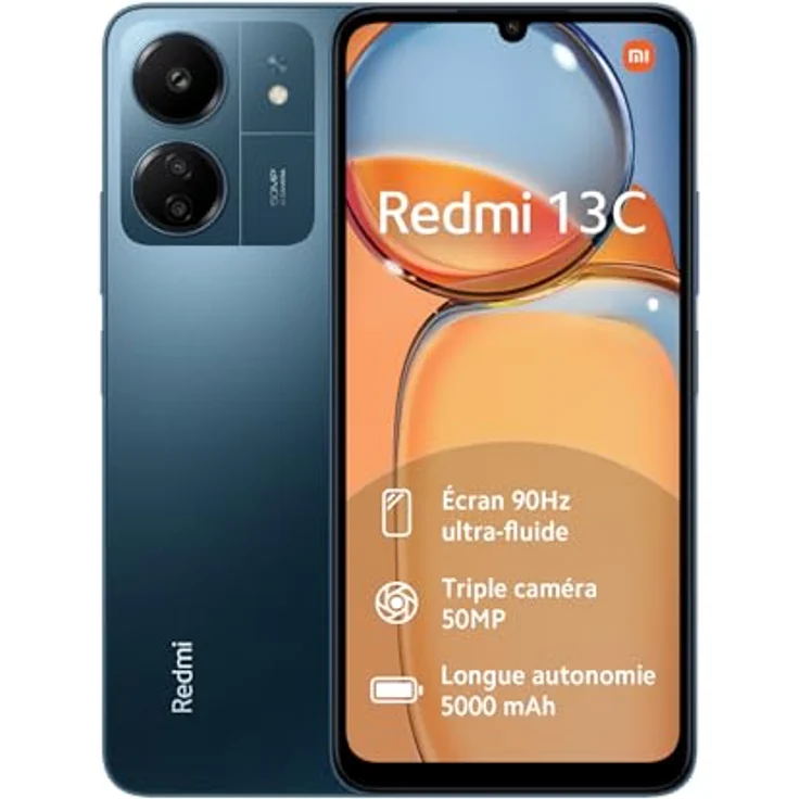 Xiaomi Redmi 13C 4G, 128GB, 4GB Ram, Navy Blau – Bild 1