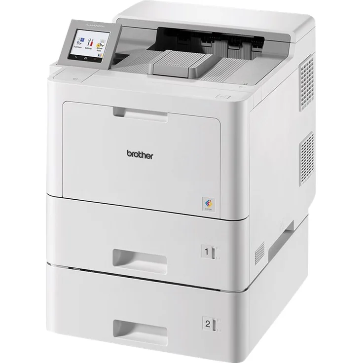 Brother HL-L9470CDNT Farb-Laserdrucker grau, mit Duplex-Druck und mobilem Print-Funktionen – Bild 1