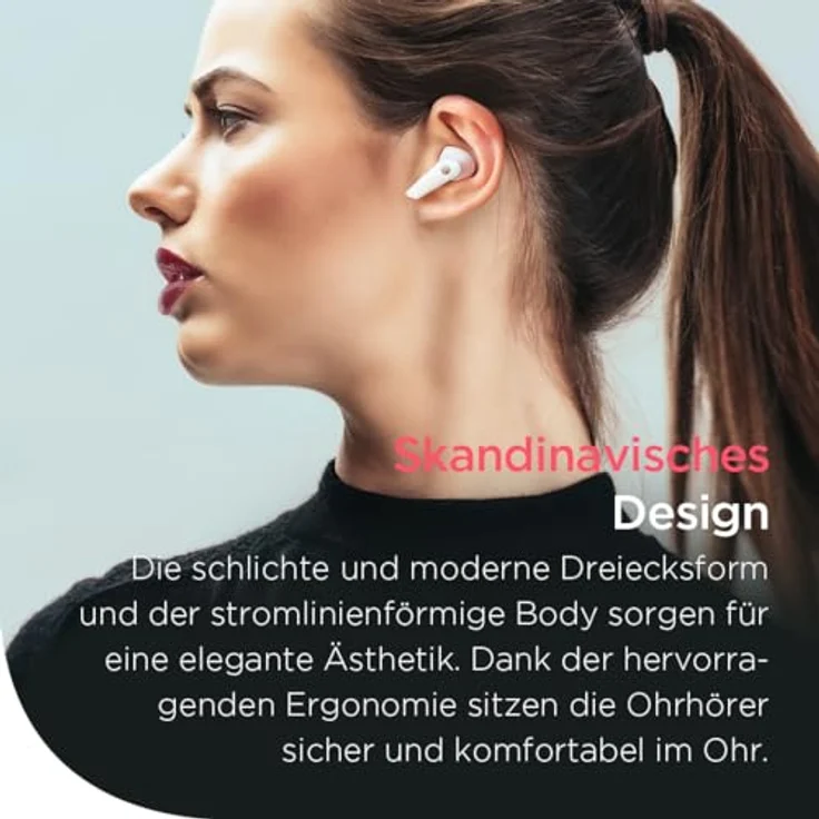 Libratone AIR+ 3 True Wireless In-Ear Kopfhörer mit aktiver Geräuschunterdrückung (Hi-Fi Sound, 24h Akku, ANC, Noise Cancelling, IP54, Bluetooth 5.2) (schwarz) – Bild 5