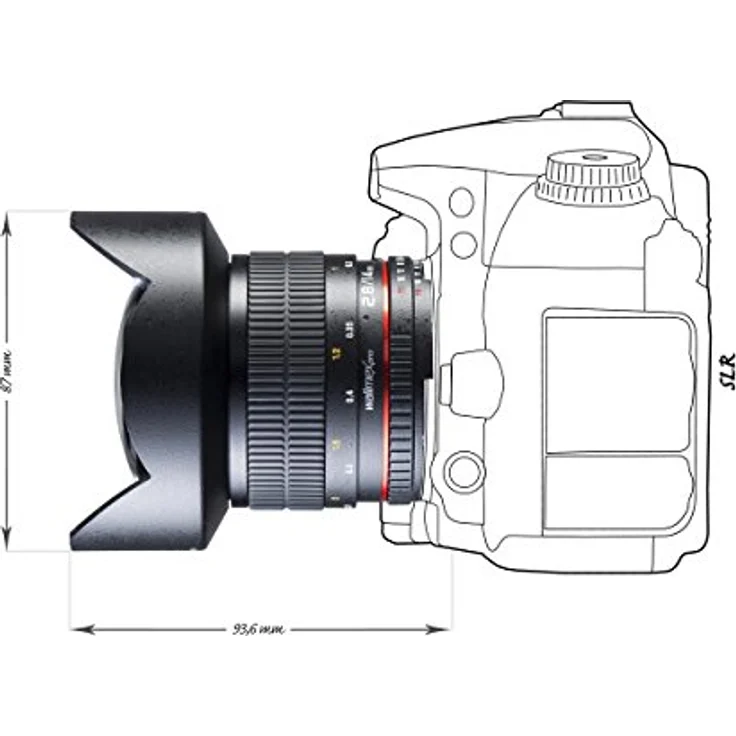 Walimex pro 14-2,8 DSLR Nikon F AE – Bild 6