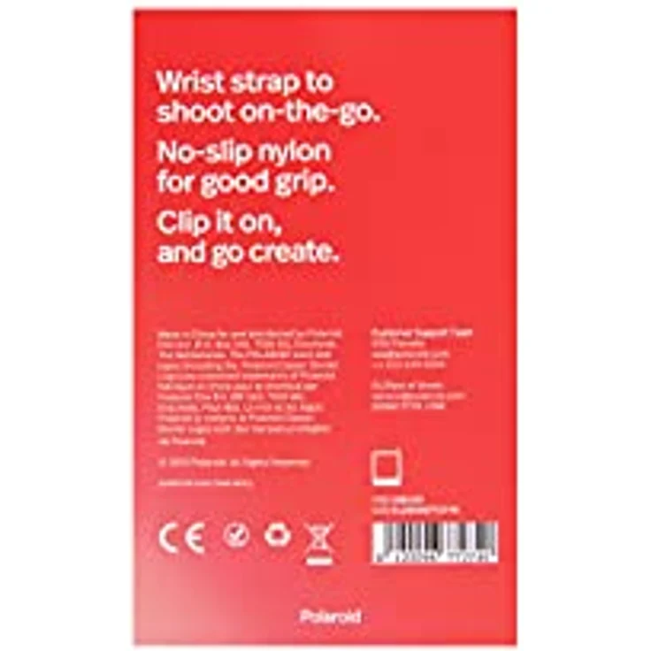 Polaroid Go Wrist Strap - White, Nylon strap with alloy clip, for Polaroid Go camera – Bild 3