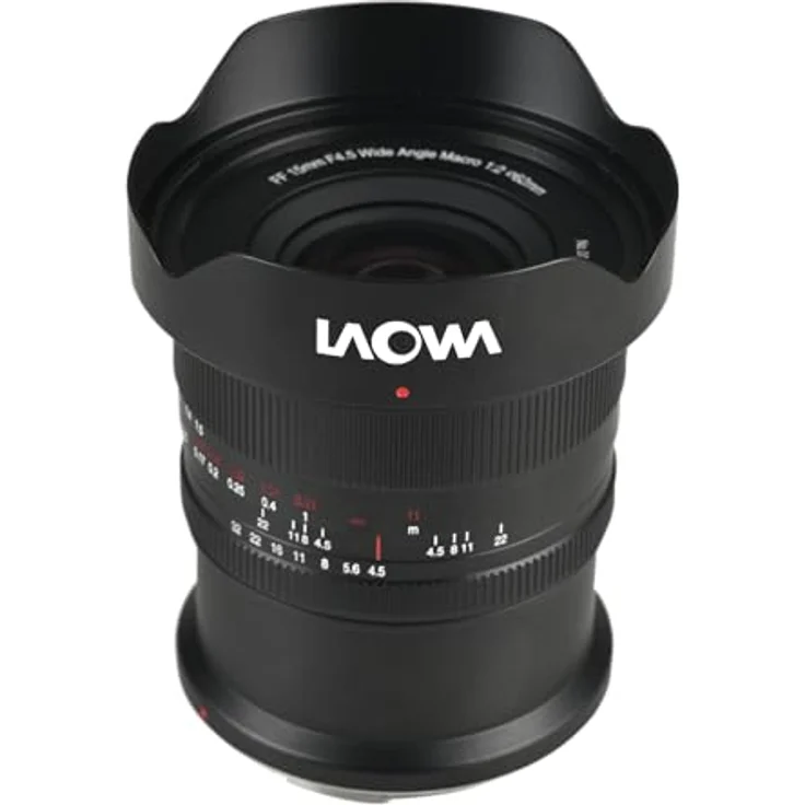 Laowa 15mm f/4.5 Grand Angle X0.5 Macro, Ultra-Weitwinkel-Objektiv, kompatibel mit Canon RF – Bild 1