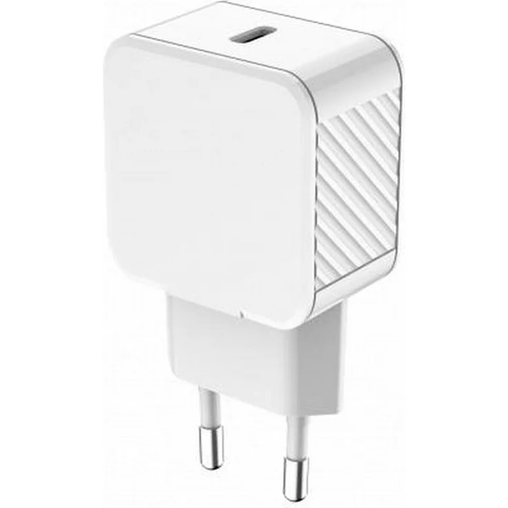BigBen Connected, 20W Power Delivery Netzladegerät - 100% recyceltes Plastik, Weiß