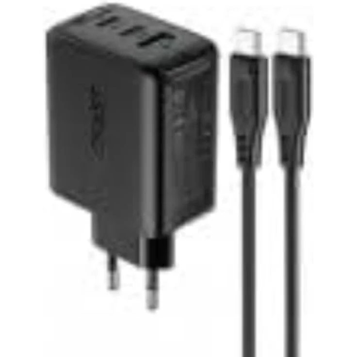 ACEFAST Wall Charger A13 PD 65 W, 2 x USB-C + USB (schwarz) – Bild 1