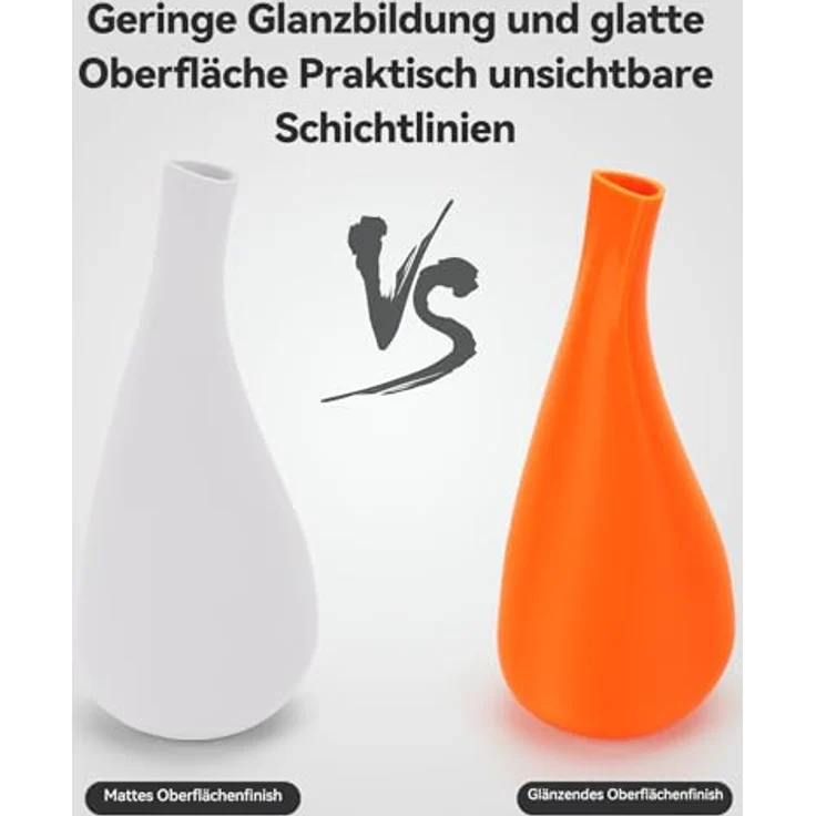 3DHoJor Matte PLA Filament Milchweiß, 4KG, 1.75mm, hohe Zähigkeit und verbesserte Haftung – Bild 3