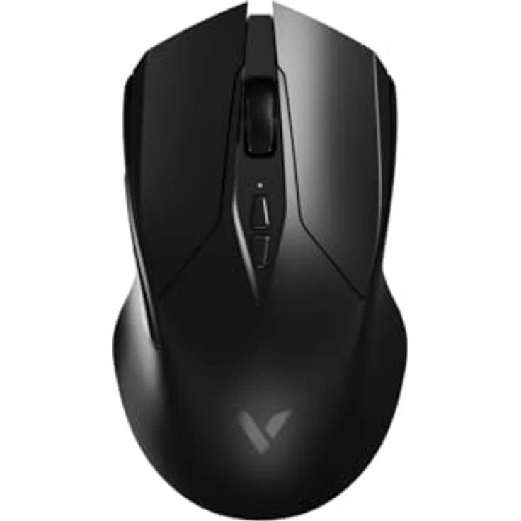 Rapoo V20PRO kabellose 2,4 GHz Gaming-Maus, 26000 DPI Sensor, 50 G Beschleunigung, 650 IPS, bis zu 160h Akkulaufzeit, PC/Mac - Schwarz – Bild 1