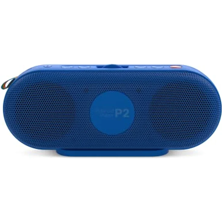 Polaroid P2 - Powerful Portable Wireless Bluetooth Speaker Rechargeable with Dual Stereo Pairing - Blue and White – Bild 3