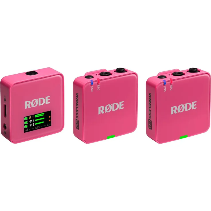 RØDE Wireless GO (Gen 3), drahtloses Mikrofon mit 32-GB-Speicher, 32-Bit-Float-Aufnahme und intelligenter GainAssist-Technologie