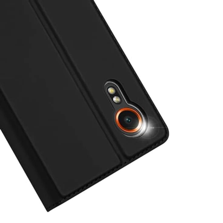 DUX DUCIS Samsung Galaxy Xcover7 Handyhülle – TPU Cover in Schwarz mit Kartenfächern und Querformatposition – Bild 4