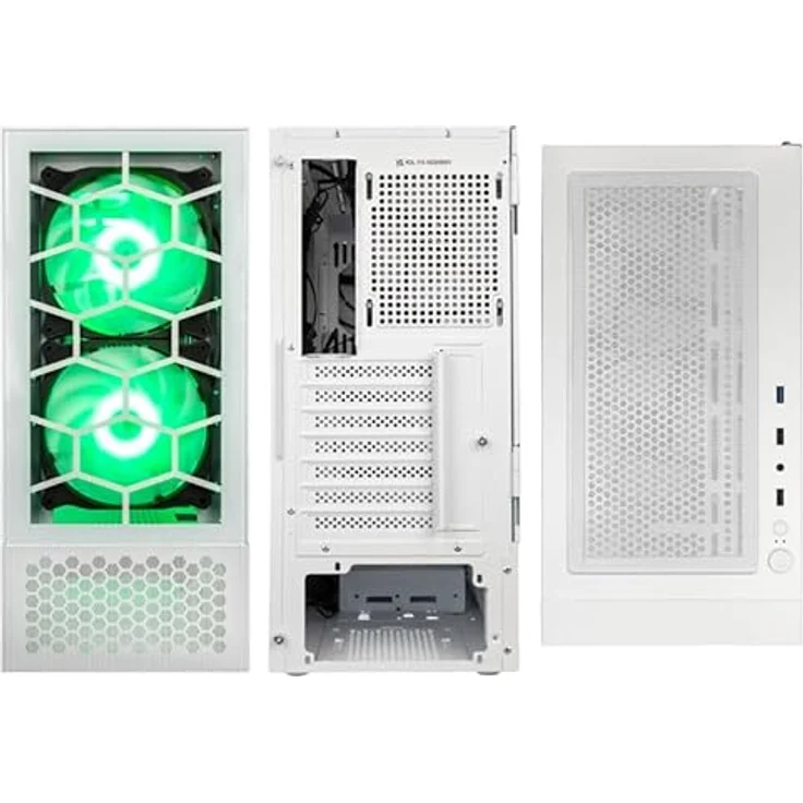 Kolink Observatory MX Glass ARGB Midi-Tower - weiß (ATX, Mini-ATX), PC Gehäuse, Weiss – Bild 4