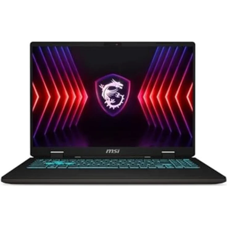 MSI Sword 16HX-044XES Gaming-Laptop 16" 16 GB RAM 512 GB SSD Nvidia Geforce RTX 4060, mehrfarbig