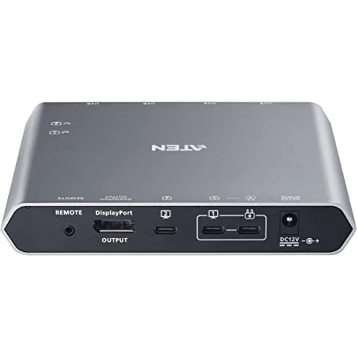 ATEN US3311 2-Port USB-C 4K DisplayPort KVM Dock – Bild 2
