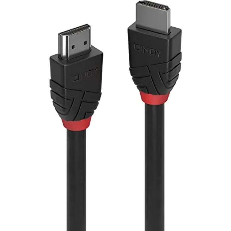 LINDY 36772 HDMI-Kabel, 8K60Hz, Black Line, 2 m