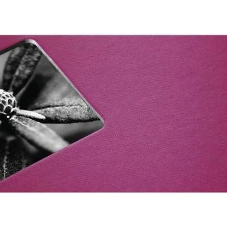 Hama Jumbo Fotoalbum, 36 x 32 cm, 50 schwarze Seiten, 25 Blatt, mit Ausschnitt für Bildeinschub, Fotobuch pink - Preisvergleich – Bild 3