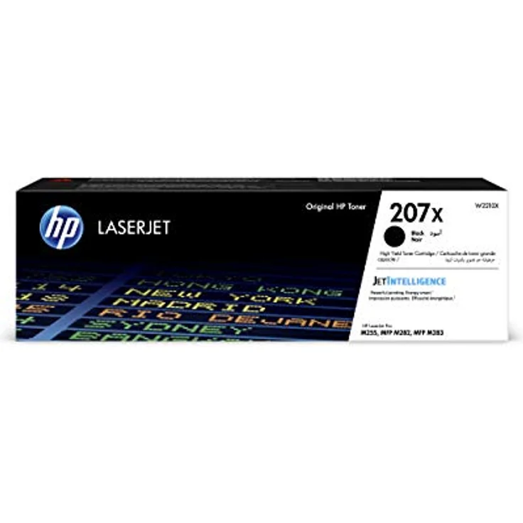 HP Inc HP 207X - Hohe Ergiebigkeit - Schwarz - Original - LaserJet - Tonerpatrone (W2210X) - für Color LaserJet Pro MFP M282nw, MFP M283fdn, MFP M283fdw (W2210X) – Bild 2