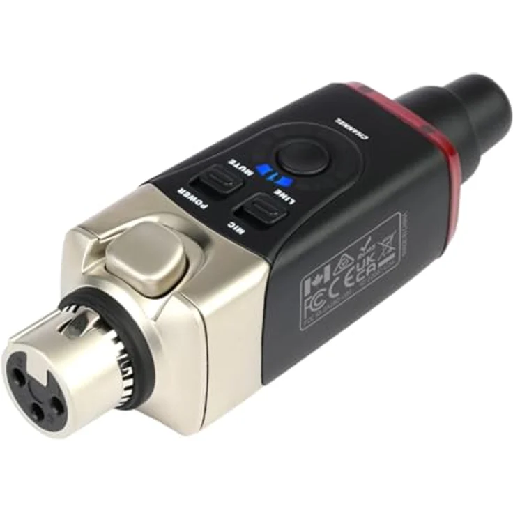 Xvive U35, 5,8 GHz kabelloses Mikrofon, Schwarz – Bild 5