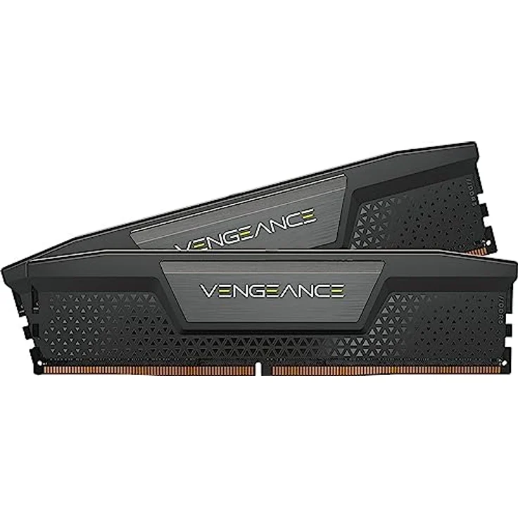 CORSAIR Vengeance DDR5 RAM 64GB (2x32GB) 6000MHz CL30 Intel XMP iCUE Kompatibel Computer Speicher - Schwarz (CMK64GX5M2B6000C30) – Bild 1