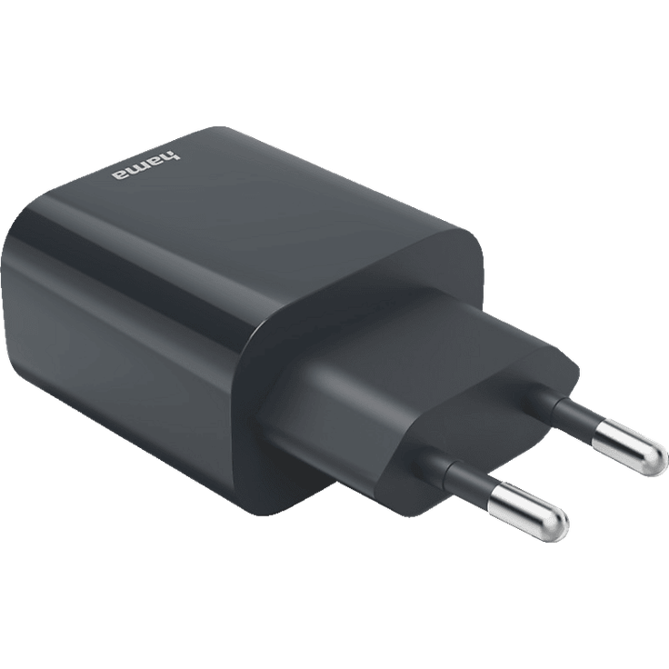 HAMA PD Ladegerät Universal mit 20 W, USB-A & USB-C, Anthrazit – Bild 1
