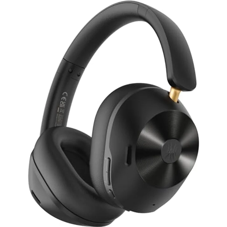 OneOdio A5 Over Ear Kopfhörer Kabellos Bluetooth, Hybrid Aktive Noise Cancelling, Hi-Res LDAC Audio, 75 Std. Akku, Bluetooth 5.4, klare Anrufe, Spielemodus, Schnellladung - Schwarz – Bild 1