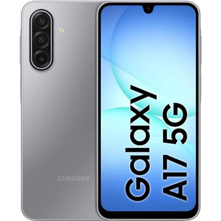 Samsung Galaxy A17 5G (128 GB, Gray, 6.70", SIM + eSIM, 5G), Smartphone, Grau – Bild 2