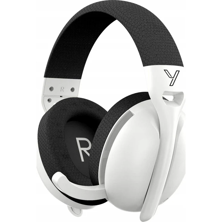 Yenkee YHP 3300WE APEX WL Gaming-Funkkopfhörer, kabellos, 2,4 GHz, USB-C, schwarz-weiß